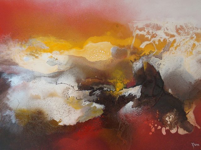 Peinture contemporaine abstraite – serie 2012